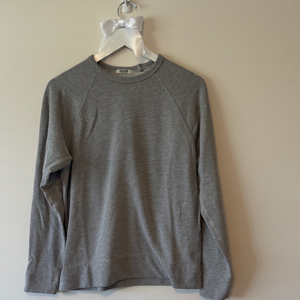 Buck Mason Gray Crewneck